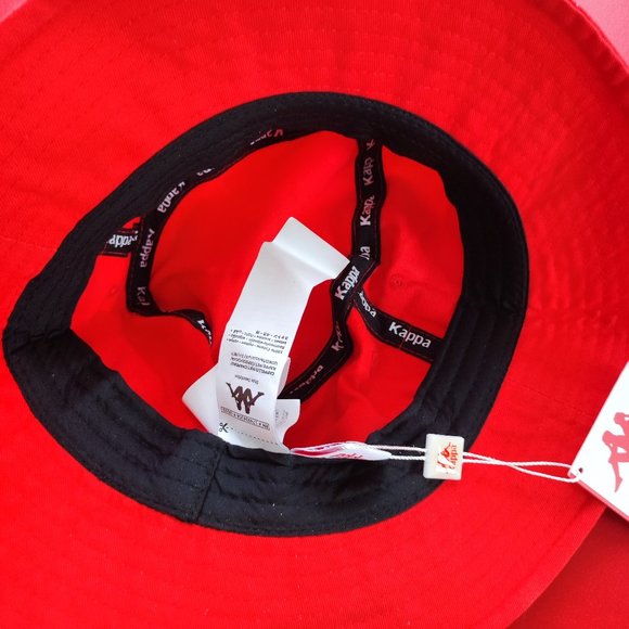 Kappa Red Bucket Hat - Picture 4 of 7